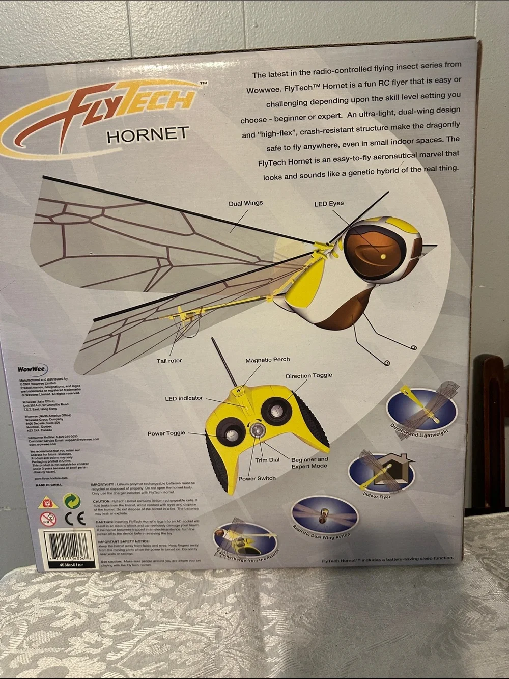 FlyTech Hornet RC Flying Insect Toy 2008